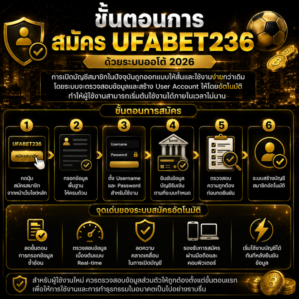 ขั้นตอนการสมัคร